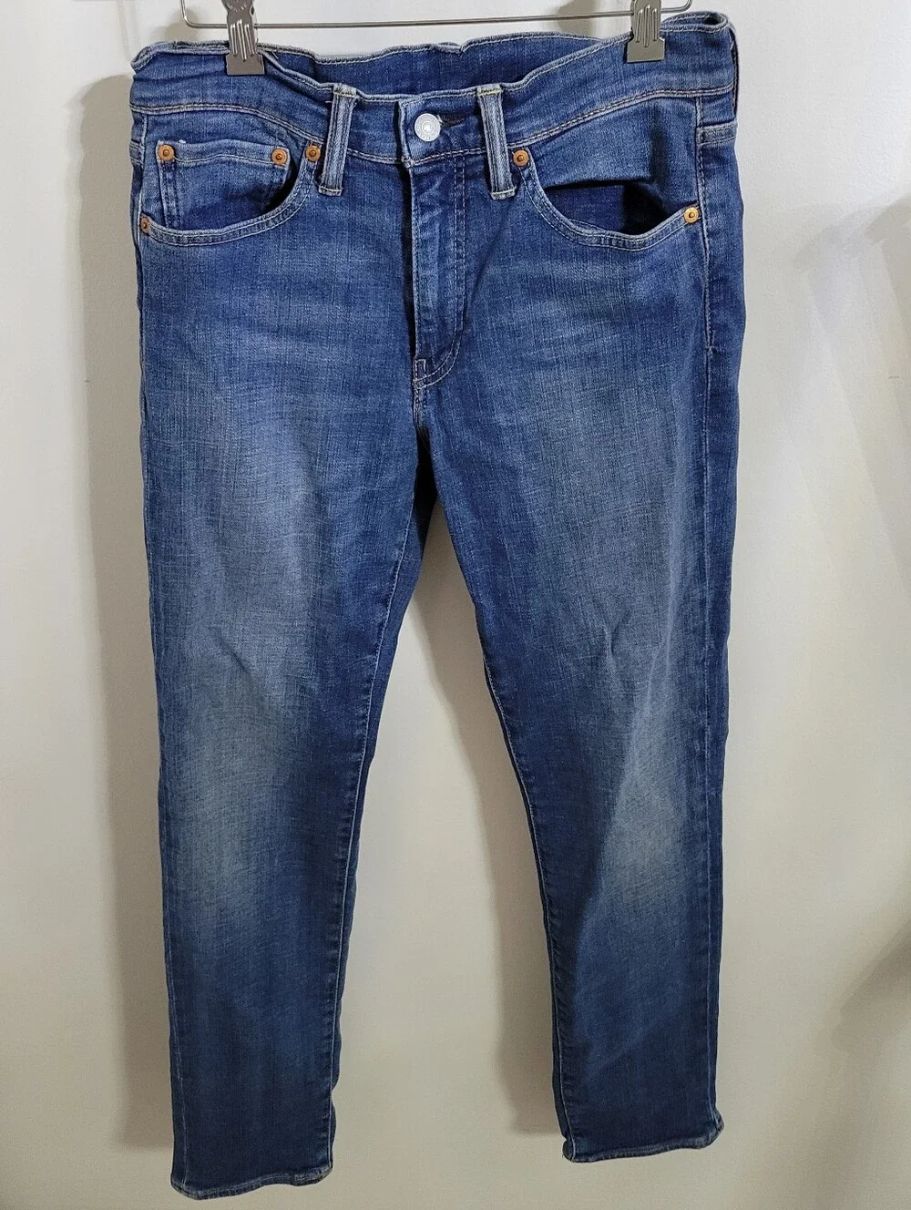 Levi Strauss & Co 511 Men's Jeans Size W32 L32 Slim Fit Blue Stretch Tapered
